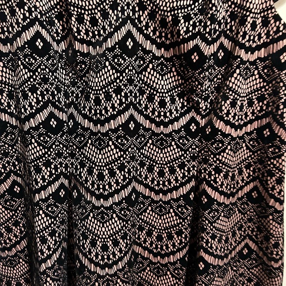 NWT VINCE CAMUTO Plus Size Flocked Fit & Flare Dress - Size 20 W - Picture 10 of 10